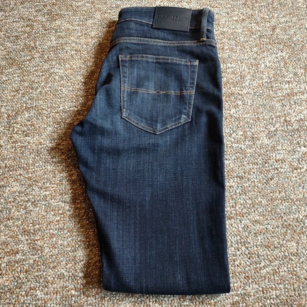 Lucky Brand Men's 110 Slim 30x30 Dark blue jeans
